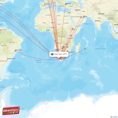 How to find the best direct flight to Cape Town
