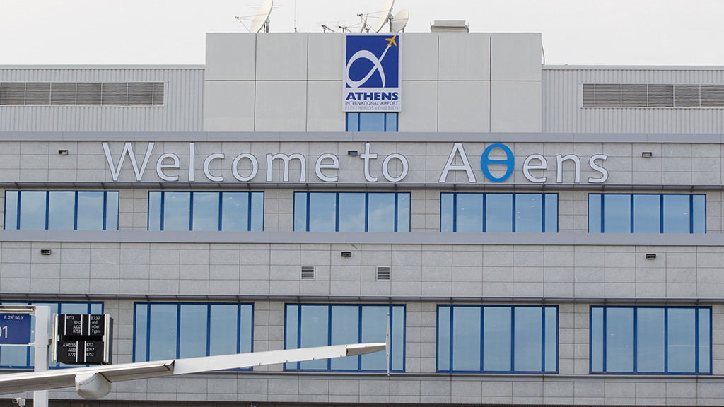 Arriving at Athens International Airport