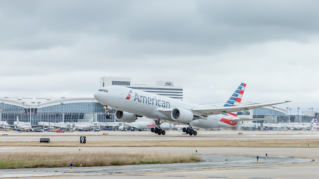 Departing from Dallas Fort Worth International