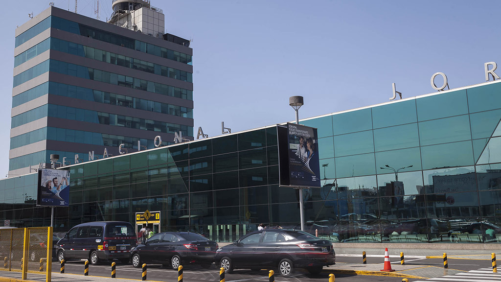 Arriving at Jorge Chávez International Airport