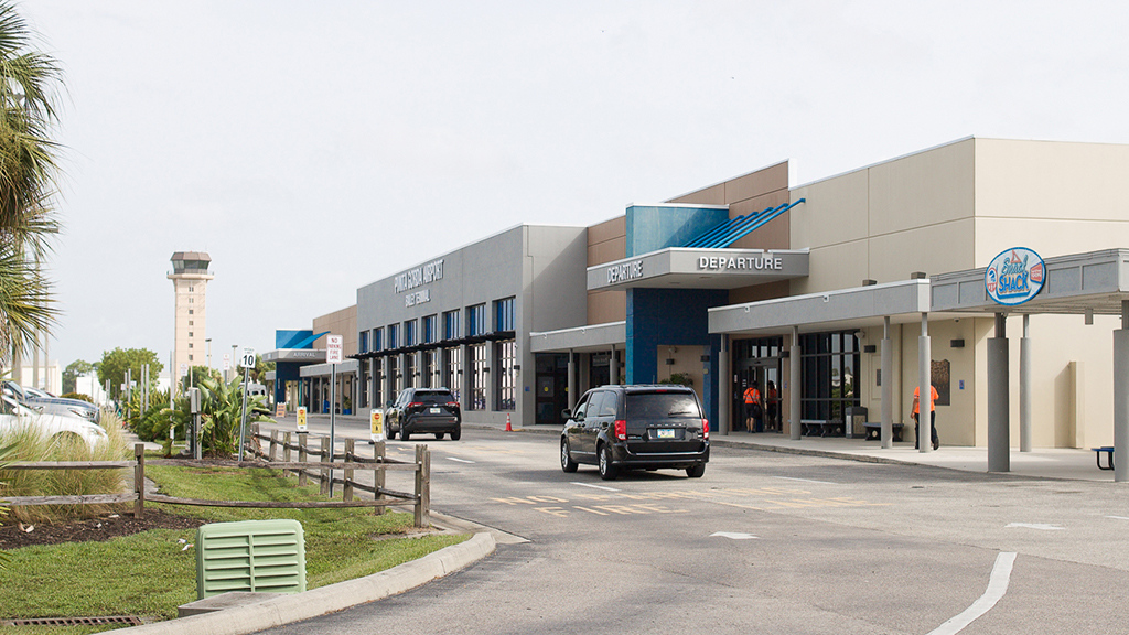 Departing from Charlotte County-Punta Gorda Airport