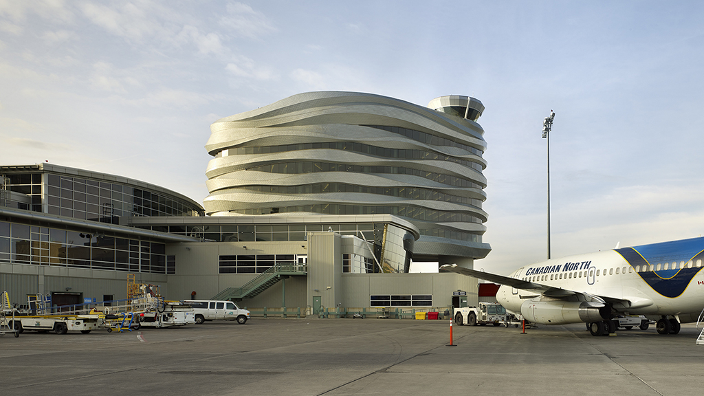 Arriving at Edmonton International Airport