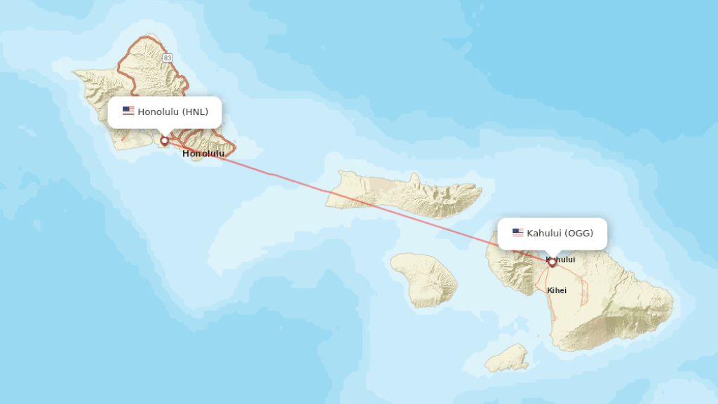 direct flights to honolulu