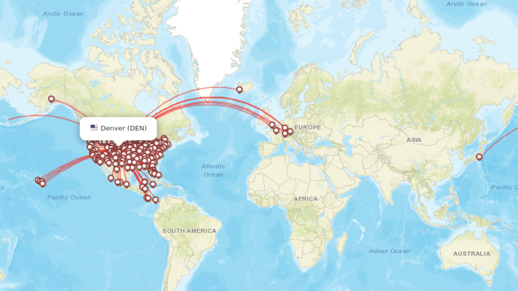 direct flights to denver