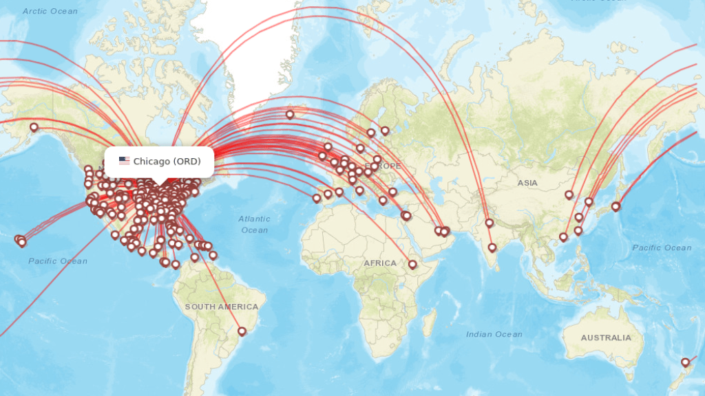 direct flights to chicago