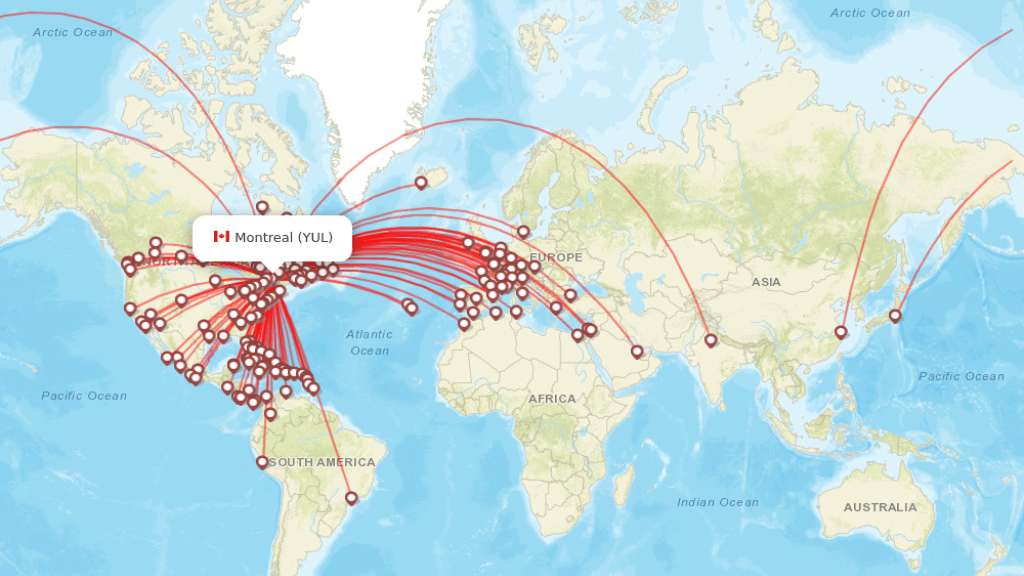 all direct flights to vancouver