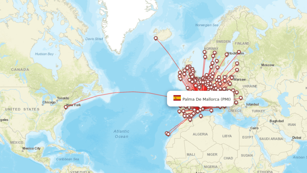 all direct flights to palma