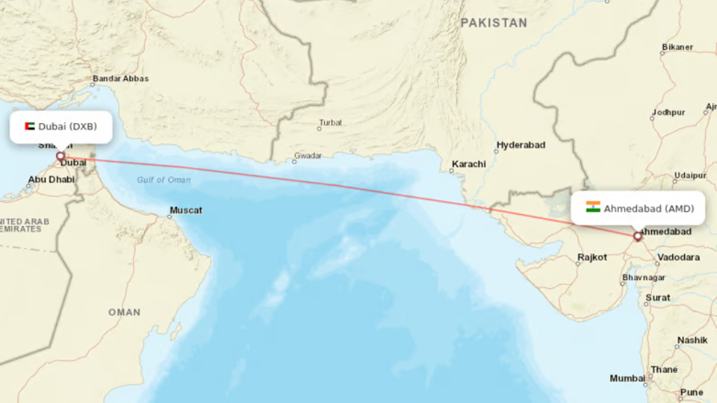 direct flights from dubai to ahmedabad