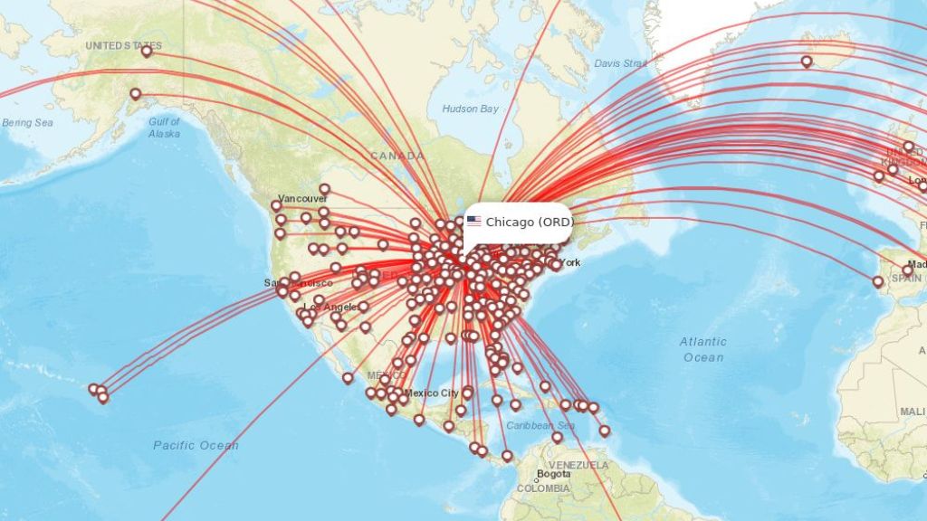 all flight routes updated