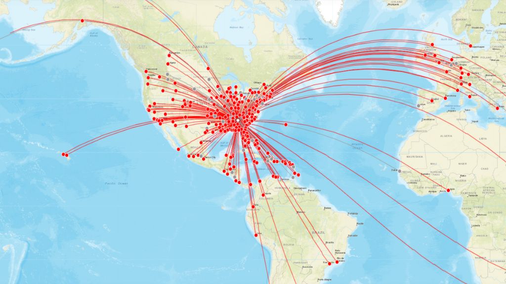 all flight routes updated busiest airport atlanta
